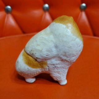Ron Hevener Buff Tan Cream Pomeranian Canine Dog Handmade Figurine Figure 4