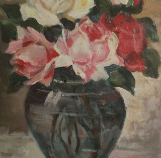 ANTIQUE FRENCH IMPRESSIONIST STILL LIFE OIL PAINTING SIGNED SUZANNE VALADON 7