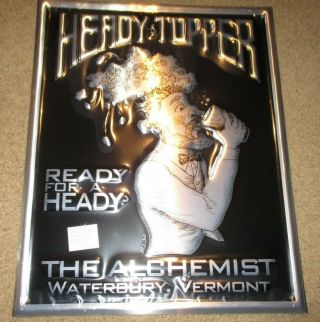 Alchemist Brewing Ready For A Heady Topper Metal Tacker Sign Craft Beer Brewery