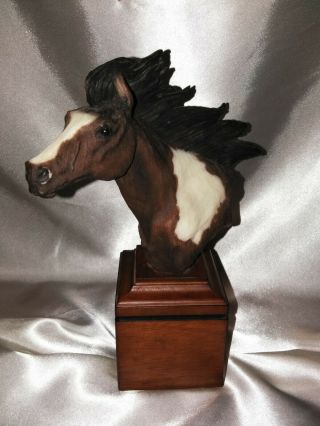 Mill Creek Studios Horse Statue/sculpture " Running Wild "