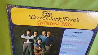 THE DAVE CLARK FIVE ' S GREATEST HITS LP Album (' 66) LN 24185 VG, 3