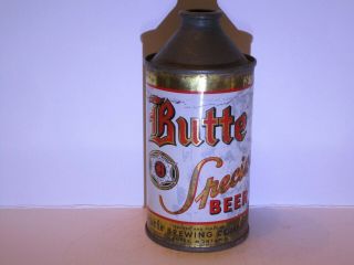 Butte Special Cone Top Beer Can