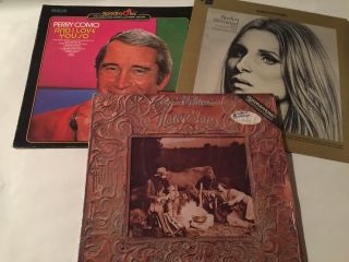 " Quadraphonic 4 - Channel " Rare Vinyl Records - Streisand - Loggins & Messina - More