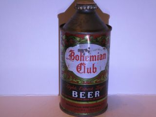 Bohemian Club Cone Top Beer Can