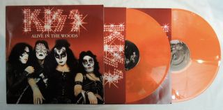 Kiss,  Alive In The Woods Limited Edition Of 150 Colored Vinyl Lp X 2