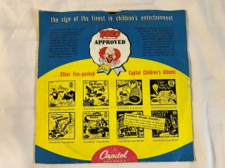 Vintage 1950 ' s Woody Woodpecker & Scarecrow 78 RPM Record & Picture Sleeve VG 3