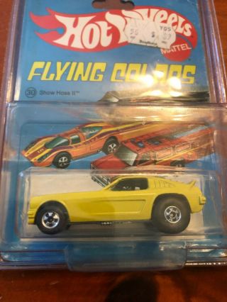 Hot Wheels Show Hoss Ii On Flying Colors In Blister Card