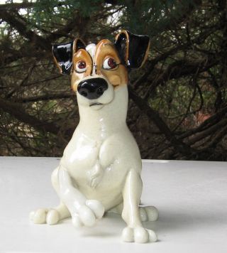 Jack Russell Terrier Figurine Pets With Personalty Fabian