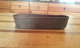 Vintage John Deere Horse Drawn Implement Tool Box Farm Tool