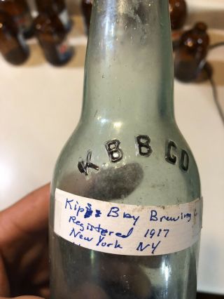 Kbbco Kips Bay Brewing Co Bottle Ny York Beer Soda