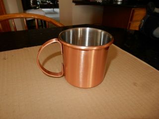 Dr.  McGillicuddy ' s Copper Moscow Mule Mug Drinking Cup 2