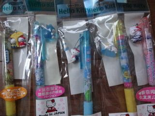 Hello Kitty 5 Gotochi Mechanical Pencil Set By Sanrio Japan [set 28]