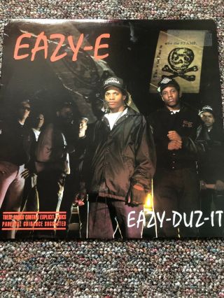 Eazy - E Vinyl Record 12” Eazy - Duz - It 1988 Pressing Great Shape Nwa