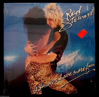 Rod Stewart - Fully Blondes Have More Fun Album - 1978 Pressing - Jeff Beck