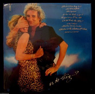 ROD STEWART - Fully BLONDES HAVE MORE FUN Album - 1978 Pressing - Jeff Beck 2