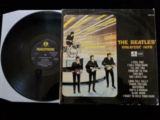 The Beatles Greatest Hits Lp 1964 Swedish Only Pmcs 306 Rare
