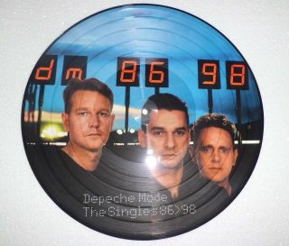 Depeche Mode The Singles 86 - 98 Rare Picture Disc Lp Ex Cond Violator Exciter