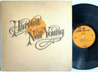 Neil Young Harvest - Reprise Ms 2032 Textured,  Poster Lp Vinyl Record Album