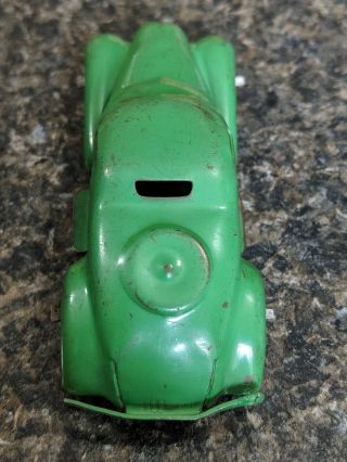 Vintage 1930 ' s Wyandotte Pressed Steel Air Flow Streamlined Coupe Toy Car 4
