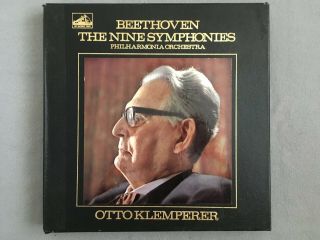 F694 Beethoven The 9 Symphonies Klemperer Lpo 9lp Hmv Sls 788/9 Stereo