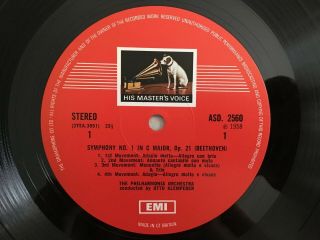 F694 Beethoven The 9 Symphonies Klemperer LPO 9LP HMV SLS 788/9 Stereo 3