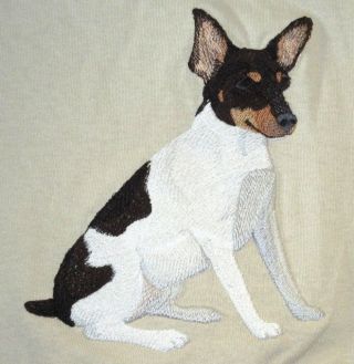 Embroidered Fleece Jacket - Toy Fox Terrier C5084 Sizes S - Xxl Private