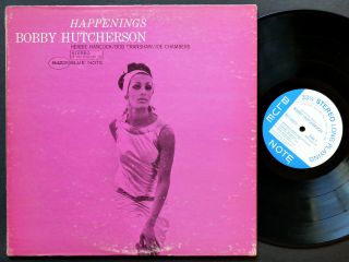 Bobby Hutcherson Happenings Lp Blue Note 84231 Us 1967 Ny Rvg St Herbie Hancock