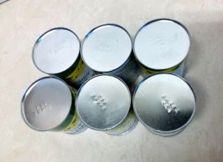 Vintage Six Pack of LAWN BOY 2 Cycle Ashless Oil Cans Un - opened 8 fl oz. 6