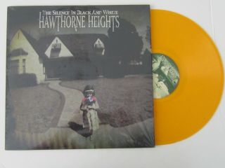 Hawthorne Heights Silence In Black And White Lp Gold Vinyl Victory Unplayed