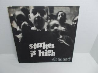 DE LA SOUL Stakes Is High vinyl LP OG FIRST 1996 pressing Tommy Boy hip hop 3