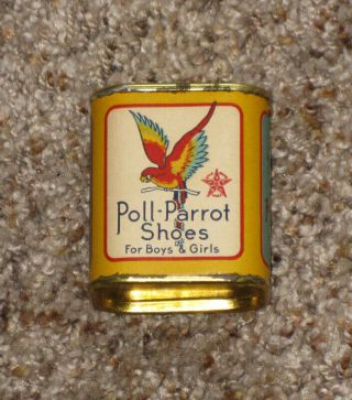 Vintage Poll - Parrot Shoes For Boys & Girls - Advertising Still Bank