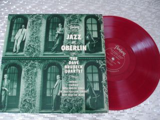 Dave Brubeck Quartet " Jazz At Oberlin " Lp Fantasy ‎– 3245