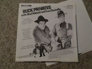 BUCK PRIVATES with Bud Abbott and Lou Costello 2