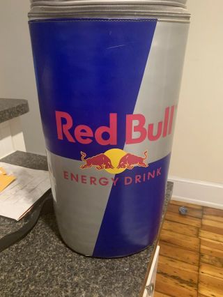 Rare Authentic Vintage Red Bull Energy Drink Insulated Backpack Cooler