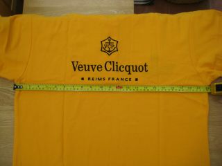Veuve Clicquot Champagne Polo Shirt Size Large In Poly Bag 100 Cotton 5