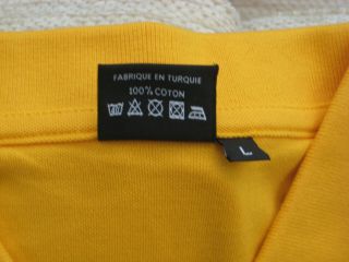 Veuve Clicquot Champagne Polo Shirt Size Large In Poly Bag 100 Cotton 7