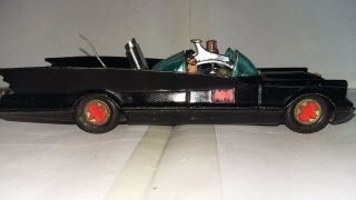 Corgi Batmobile 267 Rare Filled In Door Model With Tow Hook