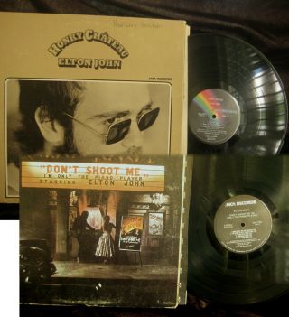 2 (vg, ) Elton John Vinyl Lps Don 