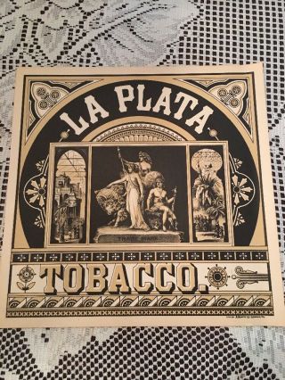 La Plata Brand Vintage 1880 