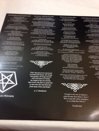 Cradle Of Filth ‎– The Principle Of Evil Made Flesh LP Vinyl Blue RE Limited 4
