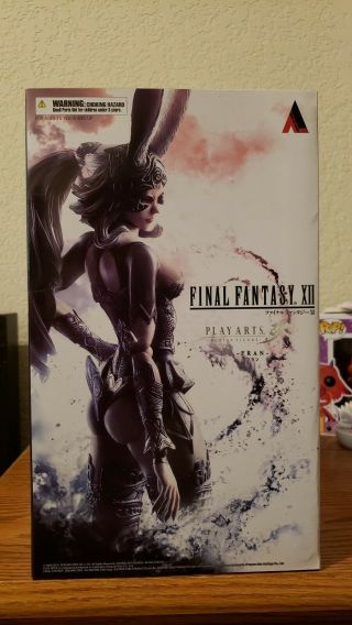 Square Enix Final Fantasy Xii Play Arts Fran Action Figure Nib