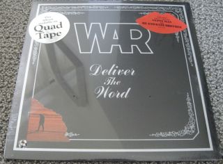 War Deliver The Word Lp Die Cut With Hype Sticker Ss