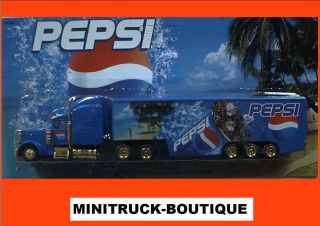 Pepsi Cola - On The Beach (n° 1) / Truck Us Freightliner,  Scale Ho/1:87