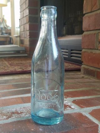 Rare BOOZ Soda or Beer Bottle from St.  Louis Missouri ABM embossed crowntop 2