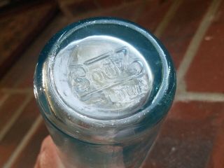 Rare BOOZ Soda or Beer Bottle from St.  Louis Missouri ABM embossed crowntop 7