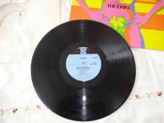 The Kinks Ray Davies Dave Davies.  Percy Vinyl Album.  Pye NSPL 18365 3
