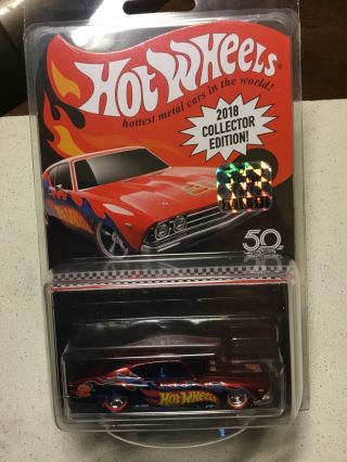 2018 Limted 69 Chevelle Ss Collector Edition Set Hot Wheels