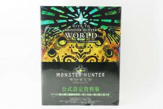 Dive To Monster Hunter: World Setting Book Japan F/s Tracking