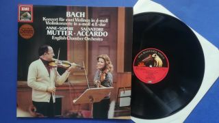 N401 Bach Concerto For Two Violins Mutter Accardo Emi 1c 067 1435201 Digital