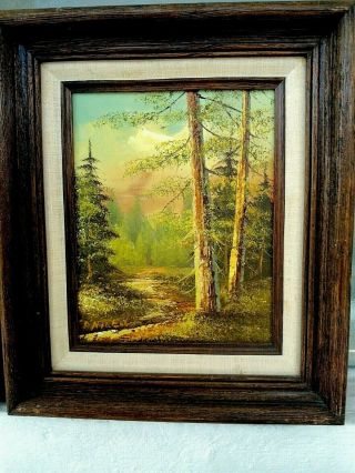 Antique Oil Painting Solid Wood Frame 2